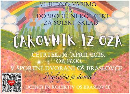 Vabilo in plakat Čarovnik iz Oza DK